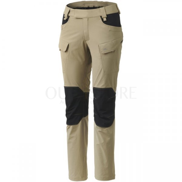 Helikon-Tex Women's OTP Outdoor Tactical Pants - Khaki / Black - L - Regular