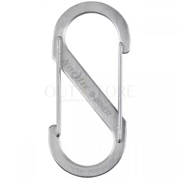 Nite Ize Dual Carabiner Stainless Steel #5 - Silver