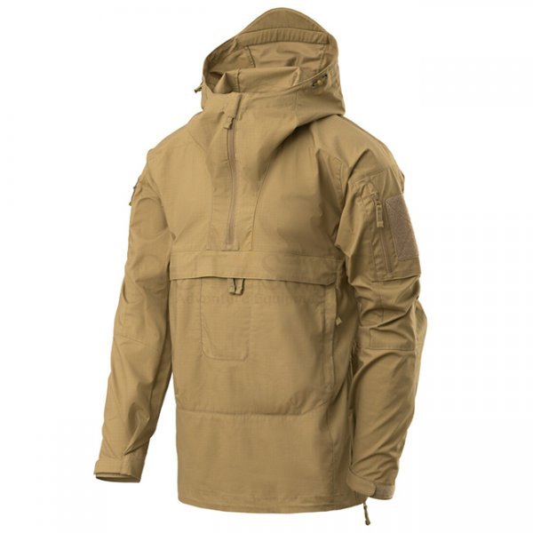 Helikon-Tex Tracer Anorak Jacket - Polycotton Stretch Ripstop - Coyote - XL