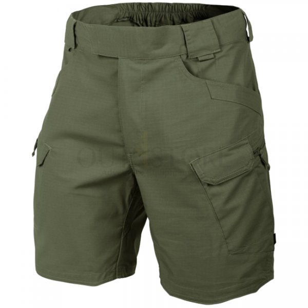 Helikon-Tex UTS Urban Tactical Shorts 8.5 PolyCotton Ripstop - Olive Green - L