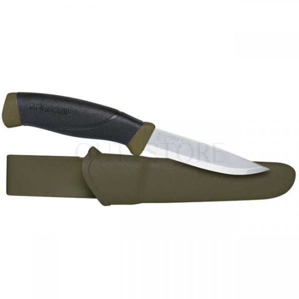 Morakniv Companion MG (C) - Carbon Steel - Olive Green