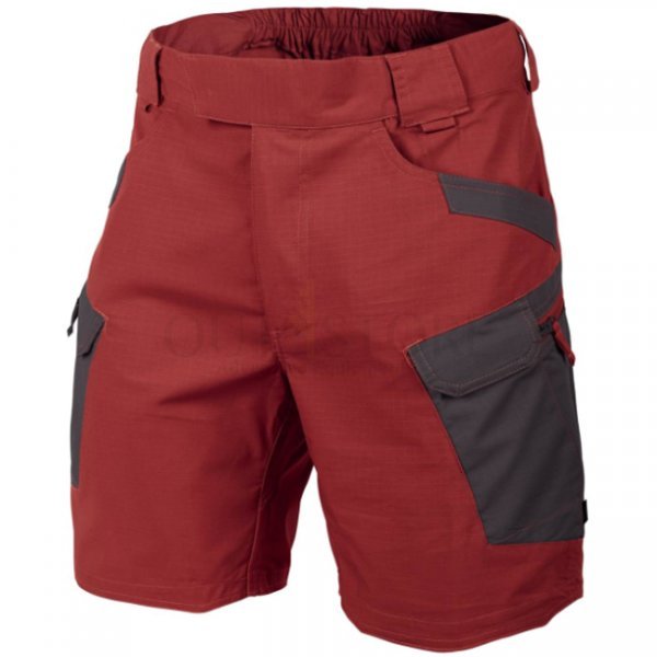 Helikon-Tex UTS Urban Tactical Shorts 8.5 PolyCotton Ripstop - Crimson Sky / Ash Grey A - L