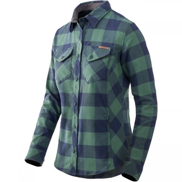 Helikon-Tex Marigold Woman's Shirt - Moss Green Checkered - S