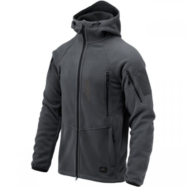 Helikon-Tex Patriot Jacket Mk 2 Hybrid Fleece - Shadow Grey / Black - XS