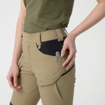 Helikon-Tex Women's OTP Outdoor Tactical Pants - Khaki / Black - XS - Regular