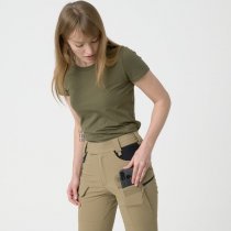 Helikon-Tex Women's OTP Outdoor Tactical Pants - Khaki / Black - 4XL - Regular