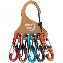 Nite Ize KeyRack Locker S-Biner Aluminum