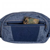 Helikon-Tex Bandicoot Waist Pack - Nylon Polyester Blend - Melange Blue