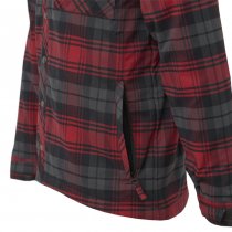 Helikon-Tex Winter Warden Shirt - Slate Crimson Plaid - M