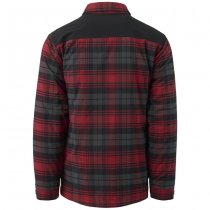 Helikon-Tex Winter Warden Shirt - Slate Crimson Plaid - L