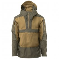 Helikon-Tex Tracer Anorak Jacket - Polycotton Stretch Ripstop - Coyote - L