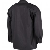 MFH US Shirt Long Sleeve - Black - L