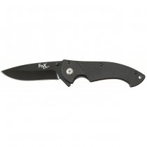 FoxOutdoor Jack Knife Smooth Edge - Black