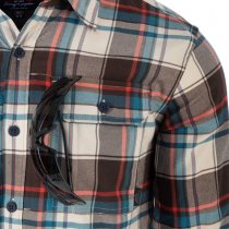 Helikon-Tex Greyman Shirt Nylon Sorona Blend - Coral Crimson Checkered - 3XL