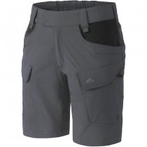 Helikon-Tex Women's OTS Outdoor Tactical Shorts 8.5 - Shadow Grey / Black - 3XL