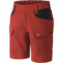 Helikon-Tex Women's OTS Outdoor Tactical Shorts 8.5 - Crimson Sky / Black - XL