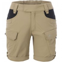 Helikon-Tex Women's OTS Outdoor Tactical Shorts 8.5 - Black / Shadow Grey - 3XL